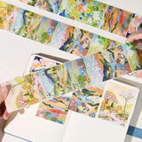Washi Tape Spring Canvas - 75 mm - 8 - Washi Tape Shop - Tidformera
