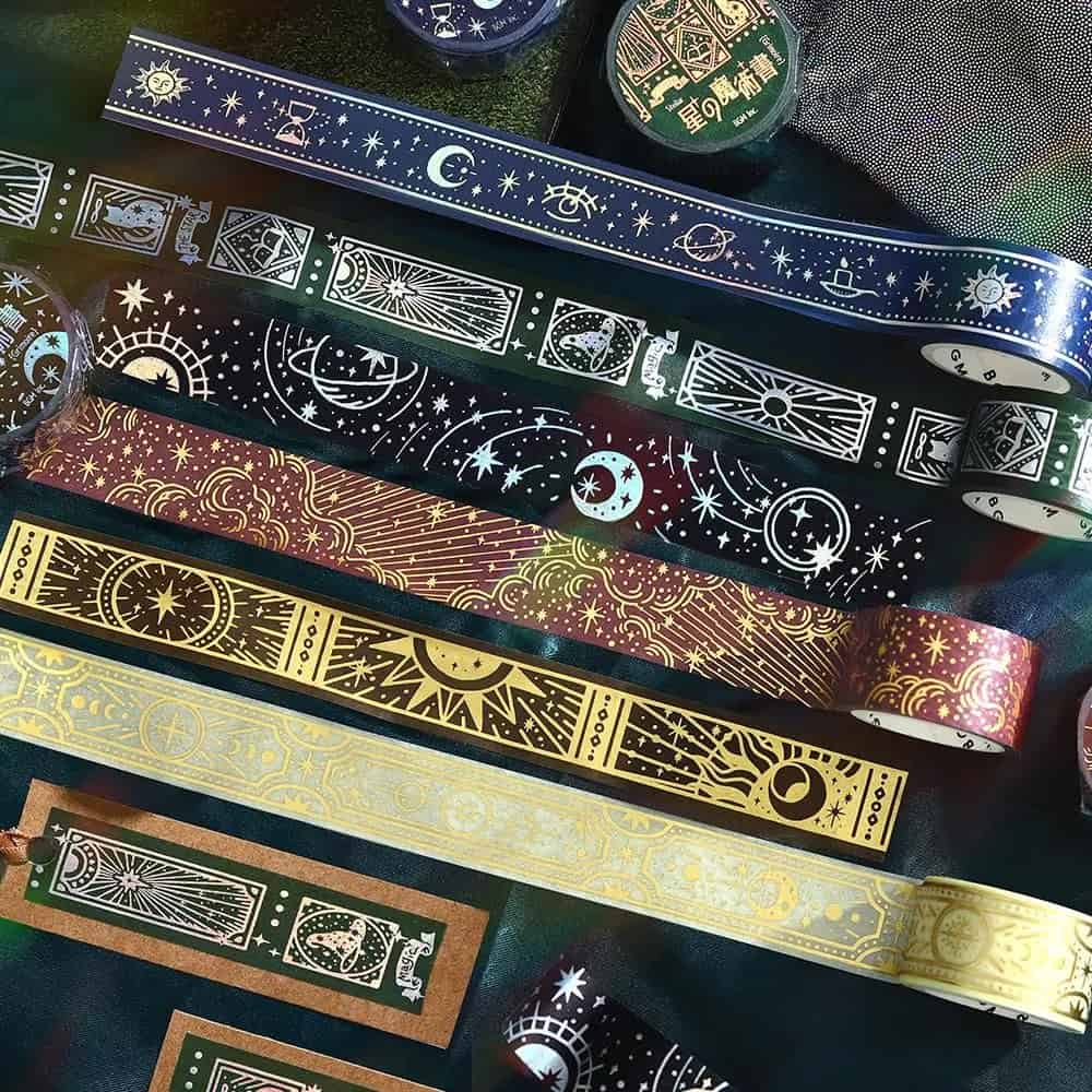 Washi Tape Star magic book - Spirit - 3 - BGM - Tidformera