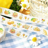 Washi Tape Tokimeki Flavor - Lemon - 2 - BGM - Tidformera