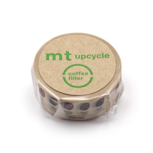 Washi Tape Upcycle - 15 mm - Coffee roast - 2 - MT masking tape - Tidformera