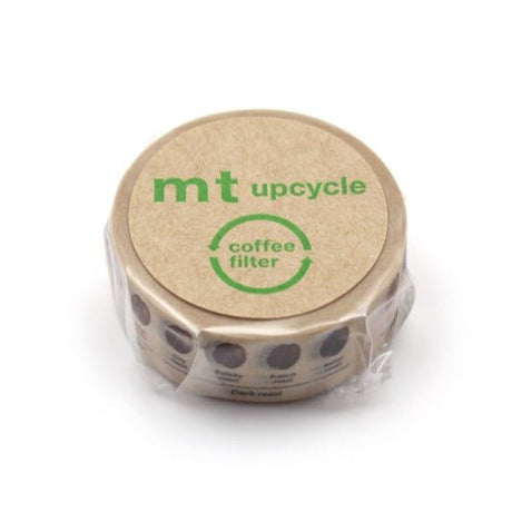 Washi Tape Upcycle - 15 mm - Coffee roast - 2 - MT masking tape - Tidformera