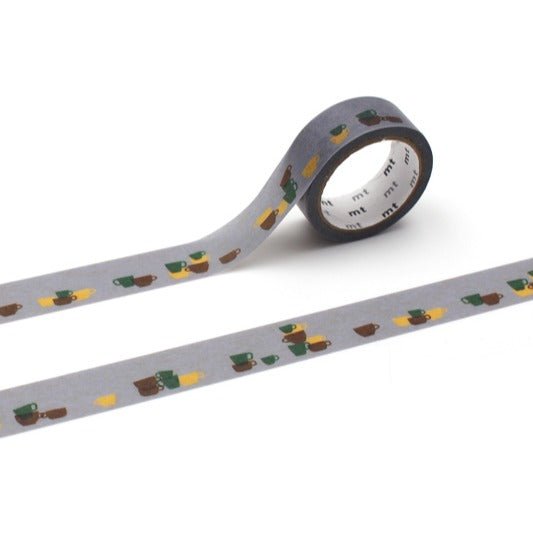 Washi Tape Upcycle - 15 mm - Stacking teacups - 1 - MT masking tape - Tidformera