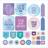 Whatever you say! A words and phrases sticker book - 8 - Peter Pauper Press - Tidformera