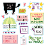 Whatever you say! A words and phrases sticker book - 9 - Peter Pauper Press - Tidformera