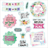 Whatever you say! A words and phrases sticker book - 7 - Peter Pauper Press - Tidformera