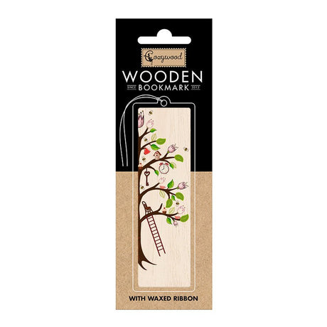 Bokmärke i trä. Wooden bookmark - Tree of Life från Cozywood - Tidformera