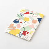Yuru Log Notebook B6 Dotted - Textile - 3 - Midori - Tidformera