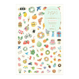 Yuru Log Sticker 1 ark - Motif - 1 - Midori - Tidformera
