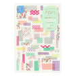 Yuru Log Sticker 2 ark - Collage Tape - 1 - Midori - Tidformera