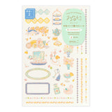 Yuru Log Sticker 2 ark - Travel & Hotel - 1 - Midori - Tidformera