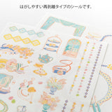 Yuru Log Sticker 2 ark - Travel & Hotel - 3 - Midori - Tidformera