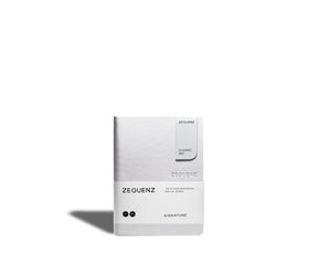 Zequenz - Rutad anteckningsbok - Signature Classic - A6 - Vit från Zequenz - Tidformera