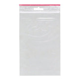 Zip - påse 120 x 180 mm - 100-pack från Grippie. En transparent plastpåse  - Tidformera